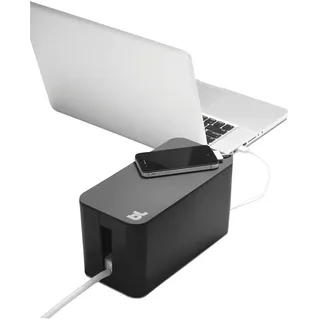 Bluelounge Cable Box Kabelbox Mini 24 x 12 x 13 cm 1-tlg. schwarz