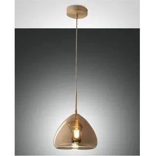 Fabas Luce Glow 1-flg. Ø25 cm Messing/Amber