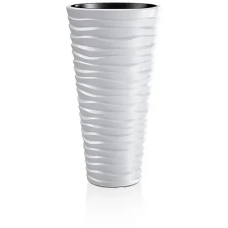 Ø 39 x 75 cm weiß
