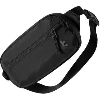 tomtoc 1,5 Liter Sling Bag mit RFID Schutz, Anti Diebstahl Bauchtasche Umhängetasche Schultertasche Crossbody Bag für Herren Damen, Spritzwassergeschützt Leicht Brusttasche für Alltag Reise, Schwarz