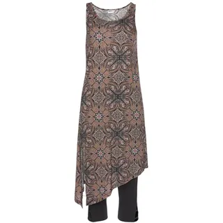 beachtime by lascana Longtop Braun/Schwarz 32/34