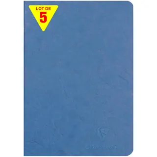 Clairefontaine Notizbuch Age Bag A5 liniert Blau