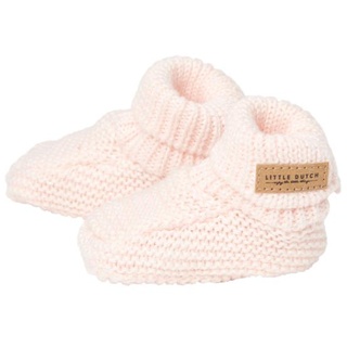 Strick Schuhe Baby Pink 1 | Little Dutch