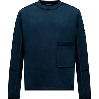 Salewa Fanes Dry V-Pullover Dunkelblau S