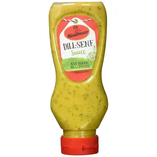 Händlmaier Saucen, Händlmaier Dill Senf Sauce Vegan Milde Schärfe Flasche 225ml