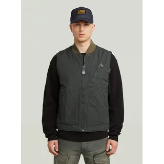 G-Star Duty Canvas Weste Grau L