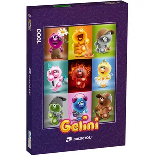 puzzleYOU: Puzzle 1000 Teile „Gelini Collage“