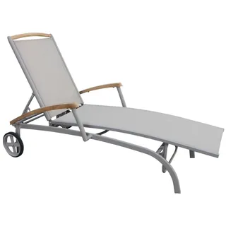 Brafab Andy Gartenliege 188 x 70 x 98 cm Beige