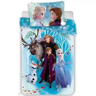 Disney Die Eiskönigin Bettwäsche Bio-Renforce (135x200+80x80cm)
