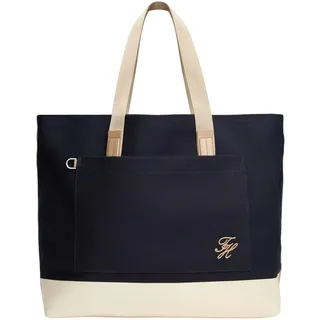 Tommy Hilfiger Th Summer Tote Canvas Space Blue