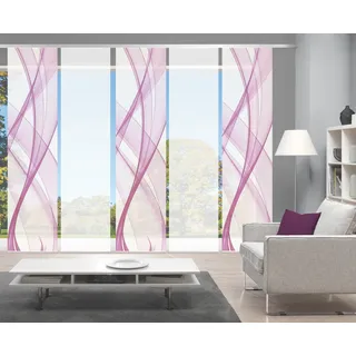 Vision S Schiebevorhang ¦ rosa/pink ¦ Synthetik ¦ Maße (cm): B: 60 H: 260