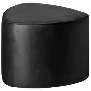Fink Hocker Studio Pouf Hocker Sit Down Schwarz Samt