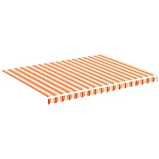vidaXL Markisebespannung 400 x 300 cm gelb/orange