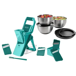 Genius Nicer Dicer Mando inkl. Edelstahl-Schüsseln
