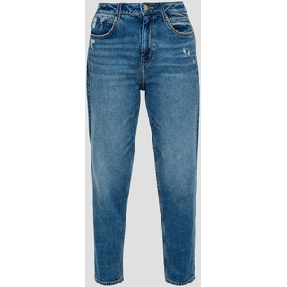 s.Oliver - Ankle-Jeans / Regular Fit / High Rise / Tapered Leg, Damen, blau, 46