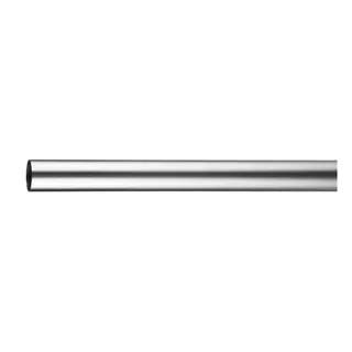 Buchheister Vorhangstange Rohr 1-läufig Ø 20 mm 200 cm Silber