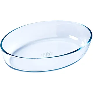 Pyrex Auflaufform oval 21 x 13 x 5 cm Transparent