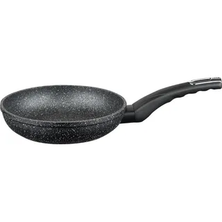 ELO Stahlwaren Granit Evolution, Allzweckpfanne, Schwarz, Aluminium, Keramik, Gas, Halogen, Induktion, Versiegelte Platte, 20 cm - Schwarz