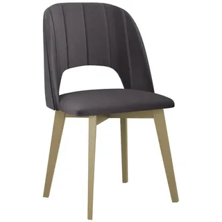 Mirjan24 Esszimmerstuhl Monti IV Textil grau