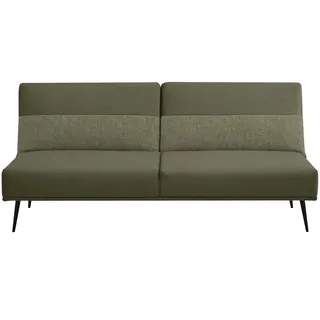 Schlafsofa  Annatina ¦ grün ¦ Maße (cm): B: 182 H: 82 T: 84.0