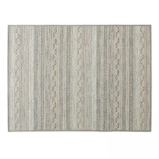 Oviala Business Rechteckiger Teppich aus Polypropylen 160x230 cm grau