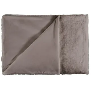 Decke Happy  (Taupe, 200 x 150 cm, 100 % Polyester)