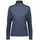 Fleece Mit Halbem Reißverschluss Schwarz Blau 46