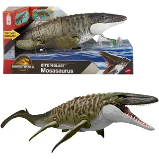 Mattel Bite N Blast Mosasaurus Actionfigur 65 cm mehrfarbig