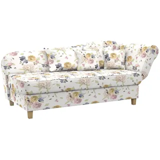 Max Winzer Selma Recamiere mit Armteil rechts klappbar Flachgewebe beige