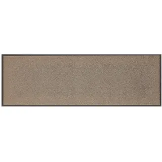 andiamo Fußmatte Verdi - Schmutzfangmatte für den Hauseingang - ideal als Fußmatte innen oder als Fußabtreter im überdachten Außenbereich - Fußabstreifer für Haustür 60 x 180 cm Taupe