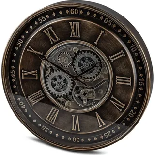 Formano Wanduhr XXL 59 cm 59 braun