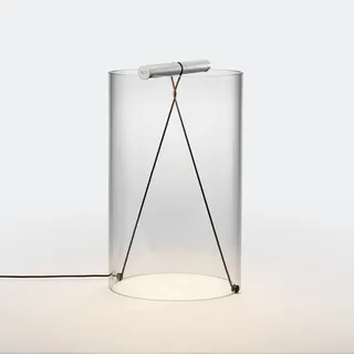 Tischleuchte FLOS, To-Tie T2, dimmbar, Transparent, für Wohnzimmer, Glas, Design - 34