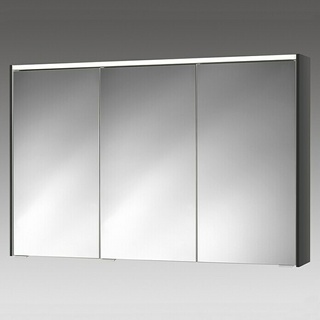 Sieper LED-Spiegelschrank KHX 120  (B x H: 120 x 74 cm, Mit Beleuchtung, MDF, Anthrazit/Weiß)