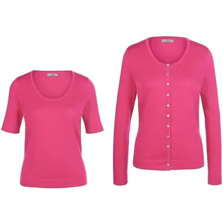 Twinset aus 100% SUPIMA®-Baumwolle Peter Hahn pink, 44