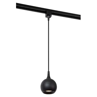 LUCIDE FAVORI TRACK 1-flg. 9 cm schwarz Aluminium
