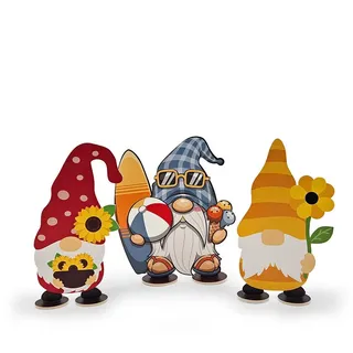 HR Direktverkauf GmbH Dekofigur Deko-Wichtel-Set - Figuren für verschiedene Anlässe & Saisons, Saisondeko für Frühling, Ostern, Sommer & Weihnachten
