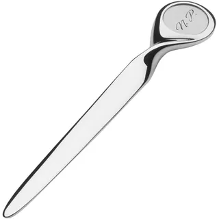 polar-effekt Brieföffner aus Edelstahl mit Gravur - Geschenk zum Geburtstag und Weihnachten - für Briefe und Pakete - ideal für das Büro