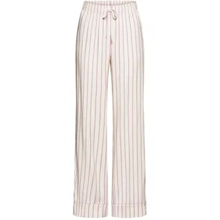 LASCANA Pyjamahose Gestreift Weiß 40