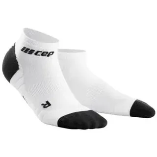 Cep, Damen, Sportsocken, kurze kompressionssocken für en 3.0 (34 - 37, 37 - 40, 40 - 43), Grau, Weiss