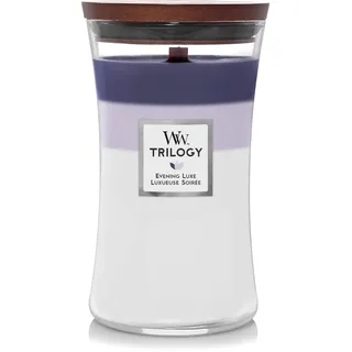 Woodwick Evening Luxe Duftkerze 609 g lila