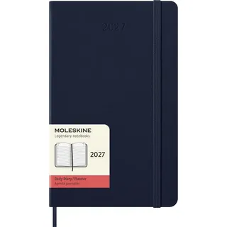 Moleskine Tageskalender 2027 Saphir