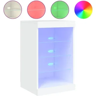 vidaXL Sideboard 41 x 37 x 67 cm Weiß