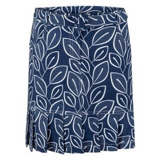 Girls Golf NAVY LEAVES Damen Skort Rock navy/weiss