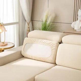 Bezüge Für Wohnwagenpolster, Sofa Sitzkissenbezug Mit 2 Cord, Stretch Sitzkissen