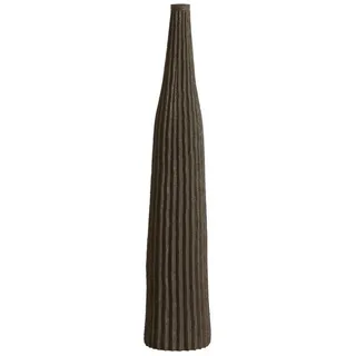 Light & Living Dekovase NAMPALA, Vase, Braun, Kunststoff, H 60 cm (1 St), besondere Oberflächenstruktur braun