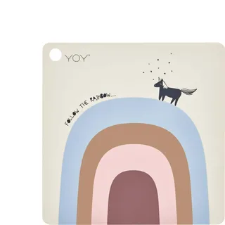 OYOY Follow The Rainbow Platzset 38 x 38 cm