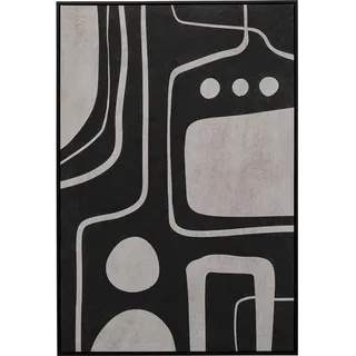 Kare Leinwandbild Artistic Blacky, 70x110cm