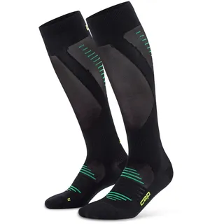 CEP Pro Run Ultralight Kniestrümpfe Schwarz 42-45