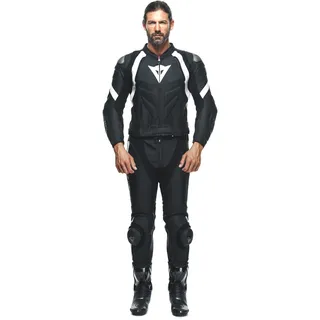 Dainese Avro 4 2-tlg. matt-schwarz/matt-schwarz/weiß 58