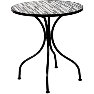 Mojawo Mosaik Bistrotisch Ø 60 x 70 cm Mehrfarbig